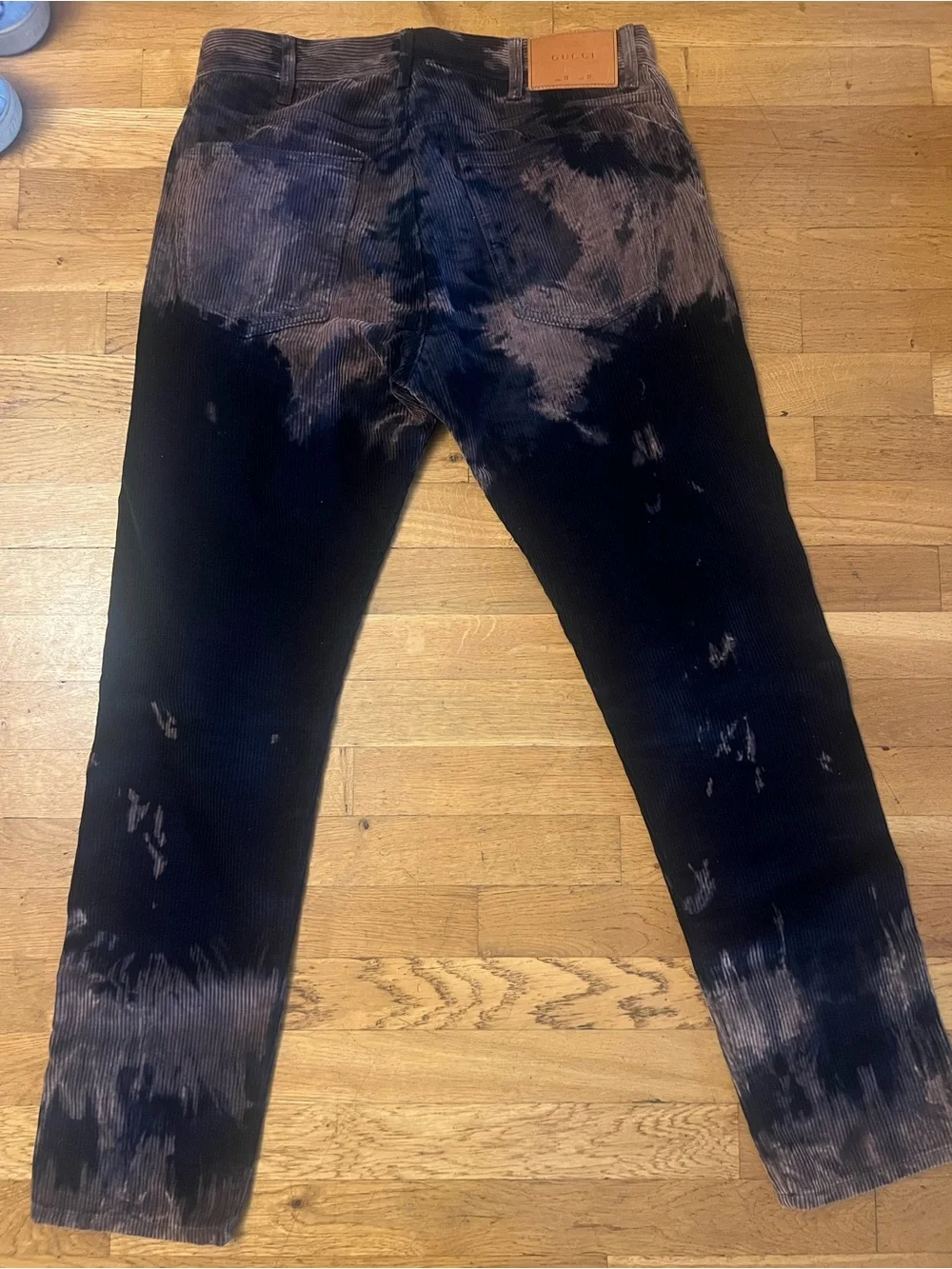 Gucci Tie-Dye Corduroy Jeans 31x30